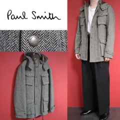 【極希少】Paul Smith COLLECTION 裏地中綿 ツイード コート