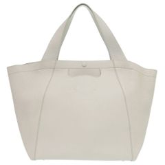 美品 メゾン マルジェラ レザー ホワイト トートバッグ 白 0881 Maison Margiela