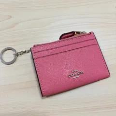 美品　COACH コーチ 定価17,600円 レザー コイン パス IDケース