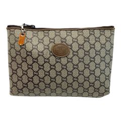 ヴィンテージ☆GUCCI☆PLUS☆クラッチバッグ☆ポーチ☆PVC☆革