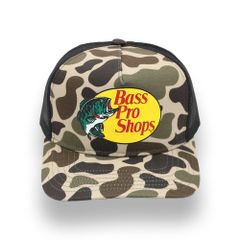 日本未発売 バス プロ ショップス メッシュ トラッカー キャップ / BASS PRO SHOPS MESH TRUCKER CAP  [CAMO]