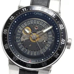 ORIS 自動巻き時計 シルバー ブラック ウィリアムズ F1チーム 時計