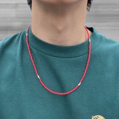 ビーズネックレス