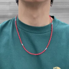 ビーズネックレス