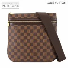 未使用 展示品 ルイ ヴィトン LOUIS VUITTON ダミエ ポシェット ボスフォール ショルダー バッグ エベヌ ブラウン N51111 90279088
