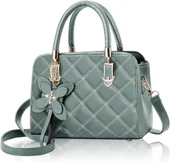 T.Y.ryanryan 母の日 ショルダーバッグ レディース 小さめ 斜めがけ ハンドバッグ 肩掛け 四つ葉( グリーン)
