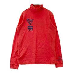 サイズ：2 PEARLY GATES パーリーゲイツ  ハイネック長袖Tシャツ ボーダー柄 ピンク系 [240101445814] ゴルフウェア レディース ストスト サイズ：2 PEARLY GATES パーリーゲイツ ハイネック長袖Tシャツ