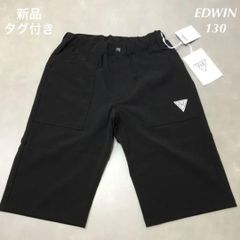 エドウィン/EDWIN　F.L.E SHORTS　キッズ　パンツ　ハーフパンツ　130㎝　ブラック/黒　FSB03S