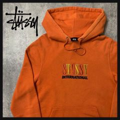 M3【入手困難！】ステューシー×ナイキ☆コラボ パーカー 刺繍 裏起毛