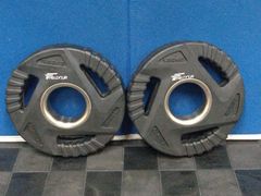 【中古】［FIELDOOR］50mmラバープレート1.25kg（ペア）