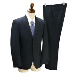 【美品】Mr.JUNKO ダークネイビー ビジネススーツセット 2025年最新】Mr.Junko スーツの人気アイテム - メルカリ