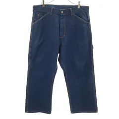 ラウンドハウス　POINTER BRAND 古着 ペインターパンツ　USA 楽天市場】USA製 □ ROUND HOUSE ダブルニー コットン ペインター