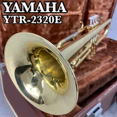YAMAHA ヤマハ YTR-2320E トランペット trumpet 管楽器 ゴールドラッカー 純正ハードケース ヨーロッパモデル 初心者 学生 -  メルカリ