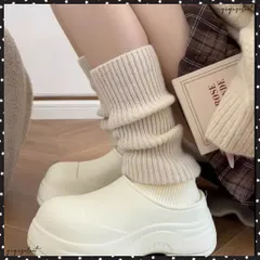 EVAショートブーツ ソックス風 裏起毛可愛い厚底ブーツ 軽量 レディース おしゃれ レインシューズ 裏ボア 暖かい冬靴 保温レインブーツ 黒 歩きやすい 防寒スリッポン韓国美脚 アンクルブーツ軽い 滑り止め長靴 暖か
