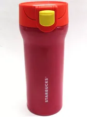 【中古】マグカップ･湯のみ ステンレスボトル ハンディーステンレスタンブラーブライトレッド 360ml 「スターバックス」