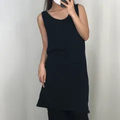 NIKE(ナイキ) 黒 ノースリーブ ワンピース M 250720