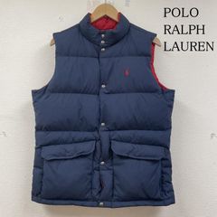 POLO RALPH LAUREN ポロラルフローレン ジャケット、上着 ダウンベスト リバーシブル ダウン ベスト フルジップアップ アウター ノースリーブ 前開き ロゴ 刺繍
