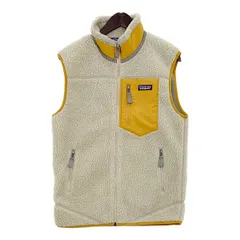 Patagonia パタゴニア クラシックレトロ フリースベスト Classic Retro-X Vest STY23048FA19 メンズ Sサイズ ベージュ トップス DM17072■