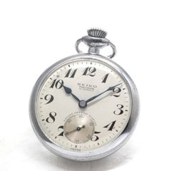 19セイコー プレシジョン 懐中時計  /　昭35　3029　国鉄/　15石 　/　絶版時計 /　19seiko-1278