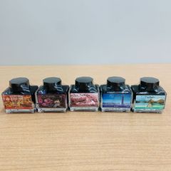 万年筆  ボトル インク Piere Cardin ピエールカルダン Colprand the City Sound of Music 5点セット