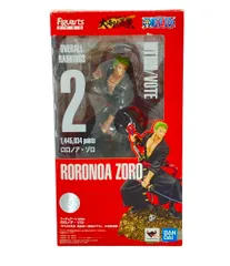 美品 バンダイ フィギュアーツZERO ONE PIECE ロロノア・ゾロ WT100記念 尾田栄一郎描き下ろし 大海賊百景のサムネイル