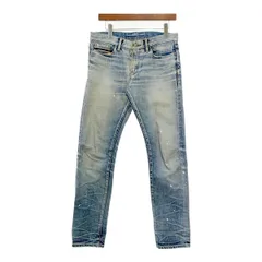 リサウンドクロージング ストレッチ ペイント加工 スキニー ジーンズ デニムパンツ ボトムス メンズ RESOUND CLOTHING ズボン DM14790■のサムネイル