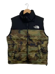 THE NORTH FACE ダウンベスト　XL　ナイロン　KHK　カモフラ　ND92339