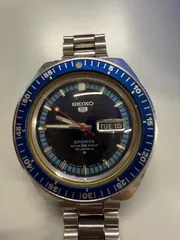 1975年製 SEIKO 5sports 6106-8120 自動巻き腕時計 Seiko 5 Sports 6106-8120 Vintage Stainless Steel Day Date