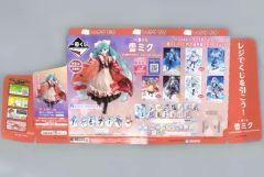 [중고] 종이 제품 판촉 디스플레이 POP [이치 반 쿠지 유키 미쿠 ~ SNOW MIKU ~ Second Season]