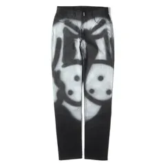 新品 GIVENCHY ジバンシィ パンツ サイズ:28 22SS Chito グラフィック プリント ストレッチ デニム パンツ BM50ST5Y1V ボトムス ジーンズ ジーパン コラボ ブラック 黒 イタリア製【メンズ】のサムネイル