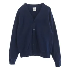 uniform experiment ユニフォームエクスペリメント UE-222030 SLEEVE PANELED SWEAT CARDIGAN スリーブ パネル スウェット カーディガン ネイビー系 3【中古】のサムネイル