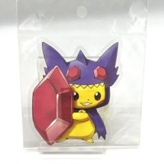 匿名配送無料 メガヤミラミのポンチョを着たピカチュウ デッキシールド