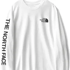 訳あり　特価　新品　ザノースフェイス　ノースフェイス　ロンT ラグランT 長袖　ホワイト　Mサイズ　メンズ