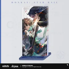 【新品/公式】崩壊：スターレイル_光円錐シリーズ　グリッターアクリルスタンド　逃げ場なし 公式グッズ colleize