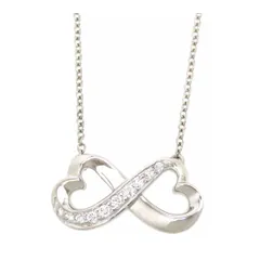 2025年最新】k18wg ハート ダイヤモンドネックレスの人気アイテム  