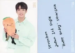 【中古】コレクションカード(男性) 024[ノーマルカード]：SEVENTEEN/DK(ドギョム)/ノーマルカード/「SEVENTEEN JAPAN 1ST SINGLE ‘Happy Ending’ SHOWCASE」トレーディングカード