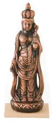 【十一面観音像】、希少豪華画集画、新品高級額・額装付、大判、状態良好 東郷青児、子供、希少な大判額装用画集より、新品高級額装付