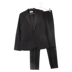 SAINT LAURENT PARIS (サンローランパリ) 15SS 1Bスモーキング テーラードジャケットジャケット スラックスパンツ セットアップスーツ ブラック 398910 YYL99のサムネイル