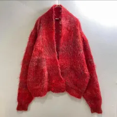 ヨーロッパ ヴィンテージ モヘア カーディガン シャギー ニット セーター レア