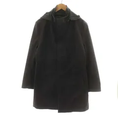 エポカ ウォモ EPOCA UOMO ステンカラーコート ロング丈 フード ライナー付き 44 L グレー /AN39のサムネイル