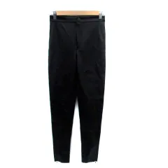 ザラ ZARA フェイクレザーパンツ スキニーパンツ ロング丈 XS 黒 ブラック /HO30