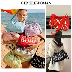 gentlewomen 女性用餃子バッグ、餃子バッグ、巾着バッグ、クロスボディバッグ、女性用布バッグ