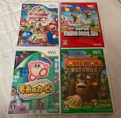 Wiiソフト４枚セット