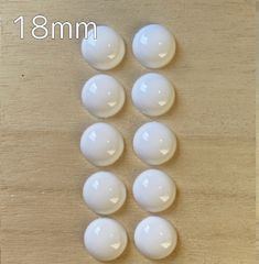 18mm デカールアイ　作製用　土台　5ペア