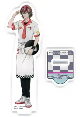 【中古】アクリルスタンド・アクリルパネル 不二周助 アクリルスタンド 「セガ ラッキーくじオンライン 新テニスの王子様 アメリカンダイナー」 B-2賞