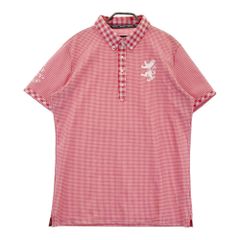 サイズ：L LE COQ GOLF ルコックゴルフ  中綿ライナー付き ジャケット 総柄 レッド系 [240101399048] ゴルフウェア メンズ ストスト LE COQ GOLF ルコックゴルフ 中綿ライナー付き ジャケット 総柄