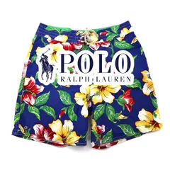 Polo by Ralph Lauren ショートパンツ 30 花柄 ハイビスカス スイムショーツ