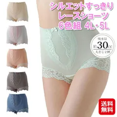 失禁パンツ 女性用 30cc 軽失禁 吸水ショーツ 尿漏れ レディース ぽっこりお腹 お腹引き締め ショーツ 下着 レース 大きいサイズ 綿95％ ゆったり 深め 深履き 消臭 渡嘉毛織 dap