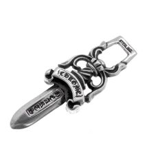 クロムハーツ CHROME HEARTS 【 #10 DAGGER 】 ダガー シルバー ペンダント ネックレス トップ　40294