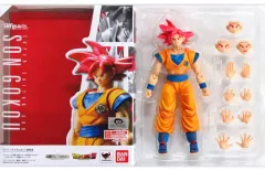 【中古】フィギュア S.H.Figuarts スーパーサイヤ人ゴッド孫悟空 「ドラゴンボールZ」 魂ウェブ商店限定